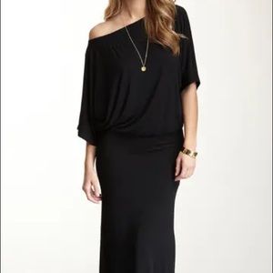 Dolman Sleeve Maxi Dress